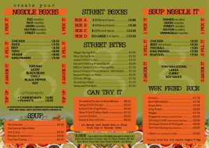 GINZENG-Asian-Fusion-Restaurants-Dublin---Menu-Front