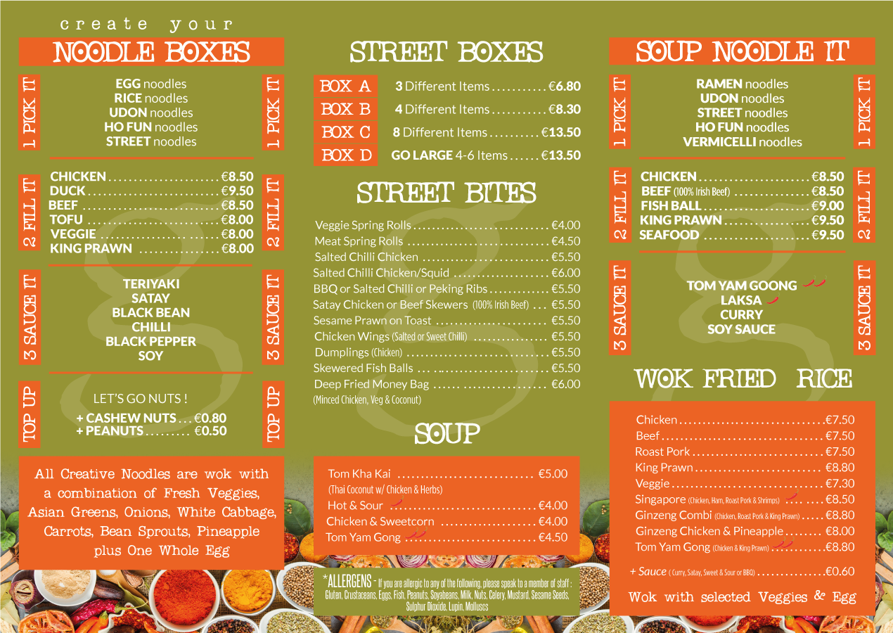 GINZENGAsianFusionRestaurantsDublinMenuBack Ginzeng Asian